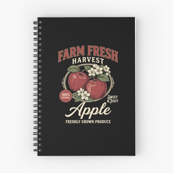 Item preview, Farm Fresh Organic Apple Farmers Orchard Market Homegrown designed and sold by Dressed For  Duty.