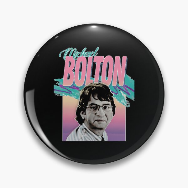 Item preview, Michael Bolton  Office Space Aesthetic 90s Design designed and sold by BachulAlam.