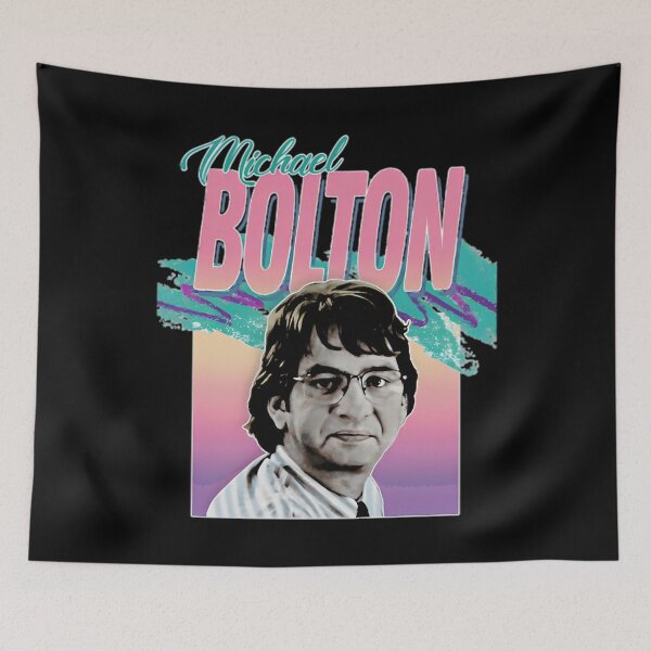 Item preview, Michael Bolton  Office Space Aesthetic 90s Design designed and sold by BachulAlam.