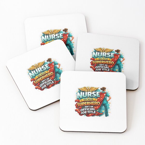 Item preview, Nurse Superhero Sticker – Empowering Medical Hero Decal ?✨ designed and sold by SparkVault.