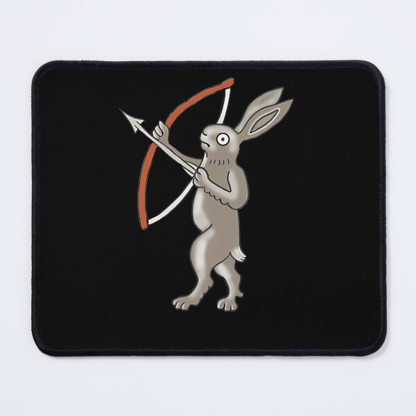 Item preview, Medieval Marginalia Bunny Archer Art designed and sold by tbswtkawwz11.