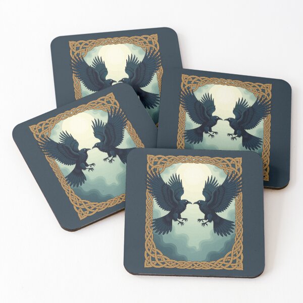 Item preview, Twin Ravens Pact Beneath the Moon designed and sold by taiche.