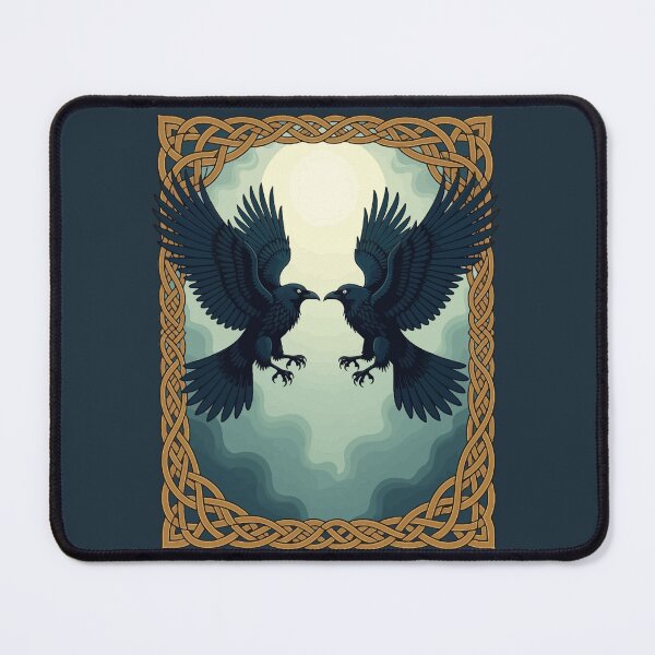 Item preview, Twin Ravens Pact Beneath the Moon designed and sold by taiche.