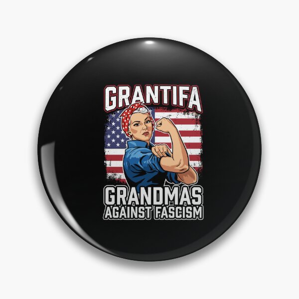 Item preview, Grantifa Grandmas Against Fascism Flag Resist No Kings 50501 designed and sold by Dressed For  Duty.