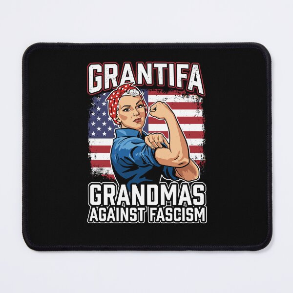Item preview, Grantifa Grandmas Against Fascism Flag Resist No Kings 50501 designed and sold by Dressed For  Duty.