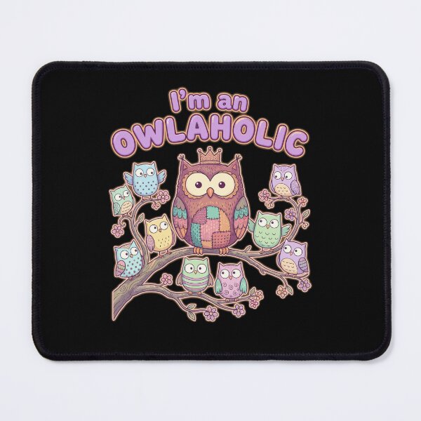 Item preview, I'm An Owlaholic Funny Owl Boys Girls Fans designed and sold by Dressed For Duty.