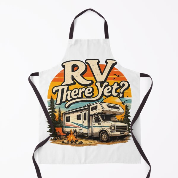 Item preview, RV There Yet Funny Camping Retro Vintage Design designed and sold by KBTshirts.
