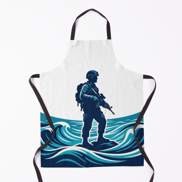 Item preview, 4K Epic Ocean Soldiers Digital Art designed and sold by ABArtByAlexST.