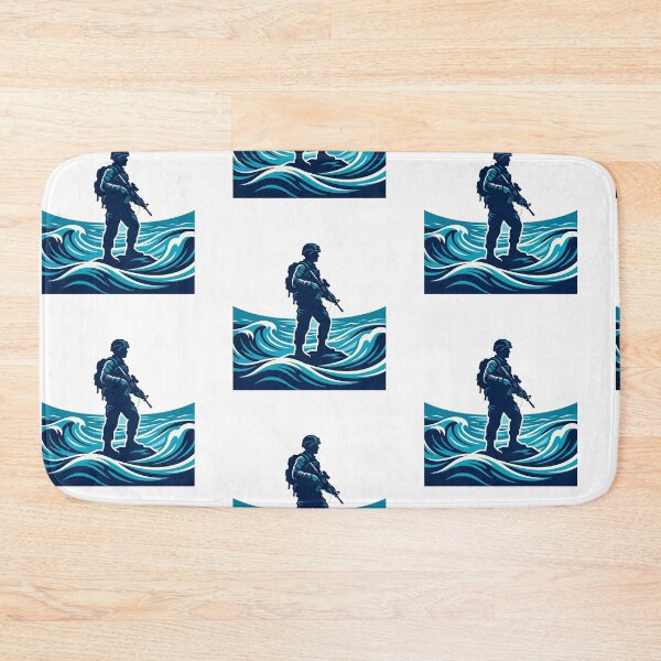 Item preview, 4K Epic Ocean Soldiers Digital Art designed and sold by ABArtByAlexST.
