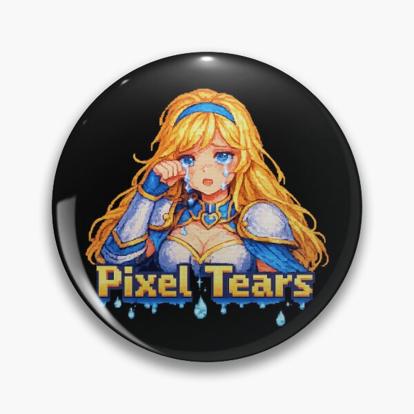 Item preview, Pixel Tears in Digital Silence designed and sold by AlvelinaCP.