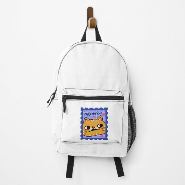 Item preview, Meowr Moustache Cat Postage Stamp designed and sold by cbarilnb.