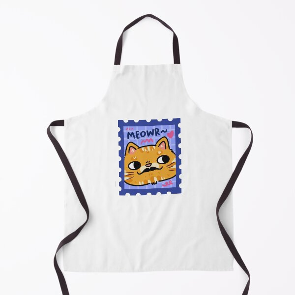 Item preview, Meowr Moustache Cat Postage Stamp designed and sold by cbarilnb.
