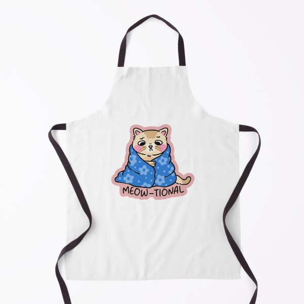Item preview, Meow-tional Emotional Cat in Blanket designed and sold by cbarilnb.