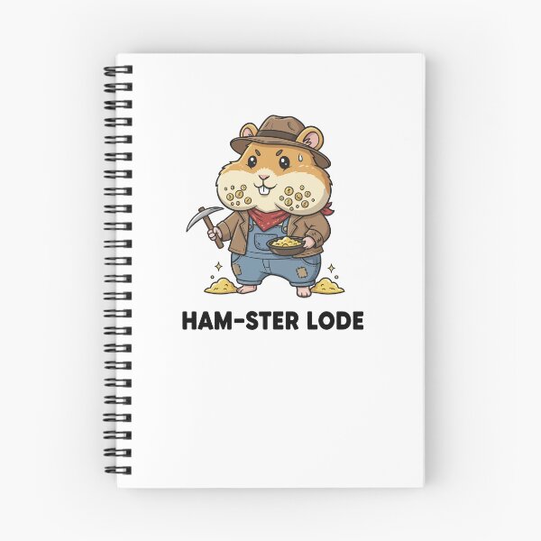 Item preview, Hamster Gold Miner Lucky Prospector designed and sold by cbarilnb.