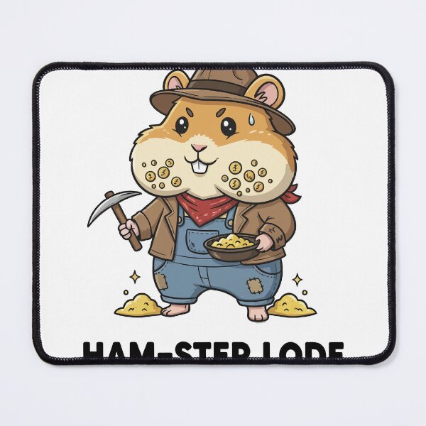 Item preview, Hamster Gold Miner Lucky Prospector designed and sold by cbarilnb.