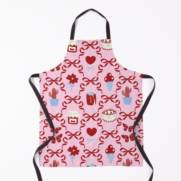 Item preview, Seamless Coquette Pattern Valentine Bow Pattern Cute Ribbon Pattern Kawaii Dessert Pattern Cherry Jam Ice Cream Soda Pattern Digital Paper Romantic Aesthetic designed and sold by FRH Design ⭐⭐⭐⭐⭐.