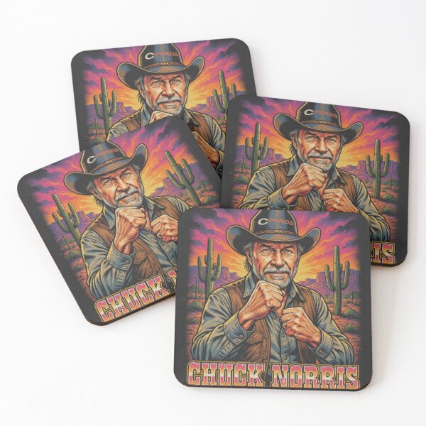 Item preview, Bearded Cowboy Action Legend Tee – Chuck Norris Style Western Shirt designed and sold by sam54796.