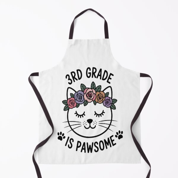 Item preview, 3rd Grade is Pawsome - Cat Lover - Teacher and Student designed and sold by LacostCarl.