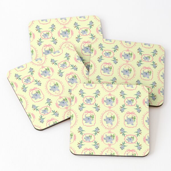 Item preview, Vintage Floral Frame Pattern – Romantic Pastel Botanical Design designed and sold by thanratdesign.