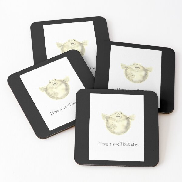 Item preview, Have A Swell Birthday Funny Blowfish Pun designed and sold by tbswtkawwz11.