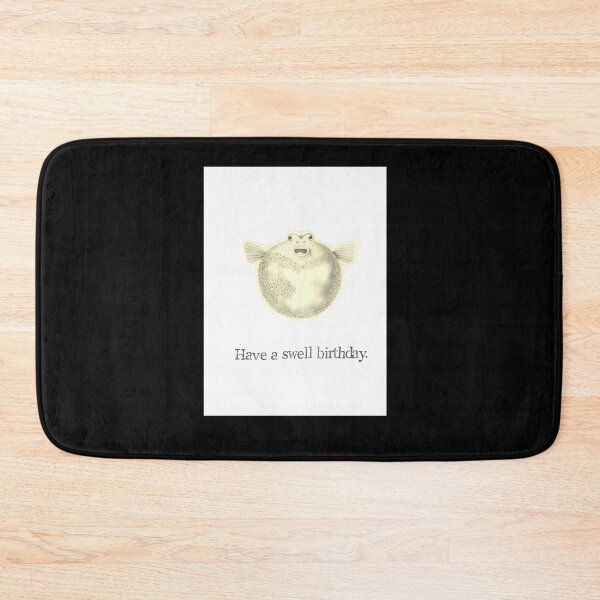 Item preview, Have A Swell Birthday Funny Blowfish Pun designed and sold by tbswtkawwz11.