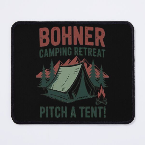 Item preview, Bohner Camping Retreat Pitch A Tent Camping designed and sold by SignaturalGen.