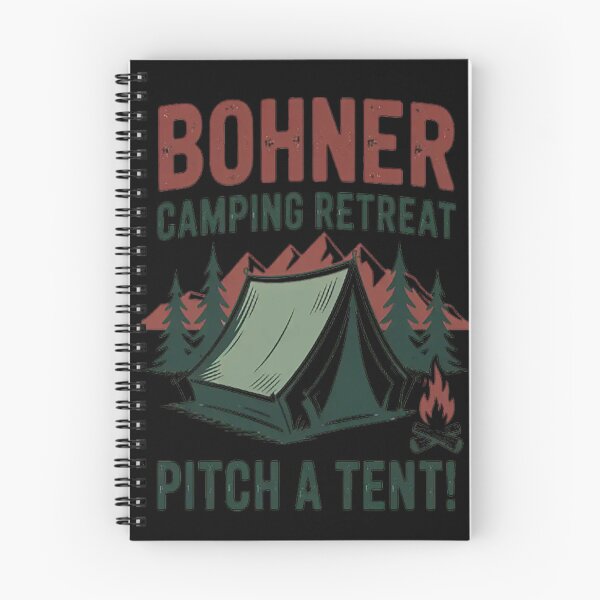 Item preview, Bohner Camping Retreat Pitch A Tent Camping designed and sold by SignaturalGen.