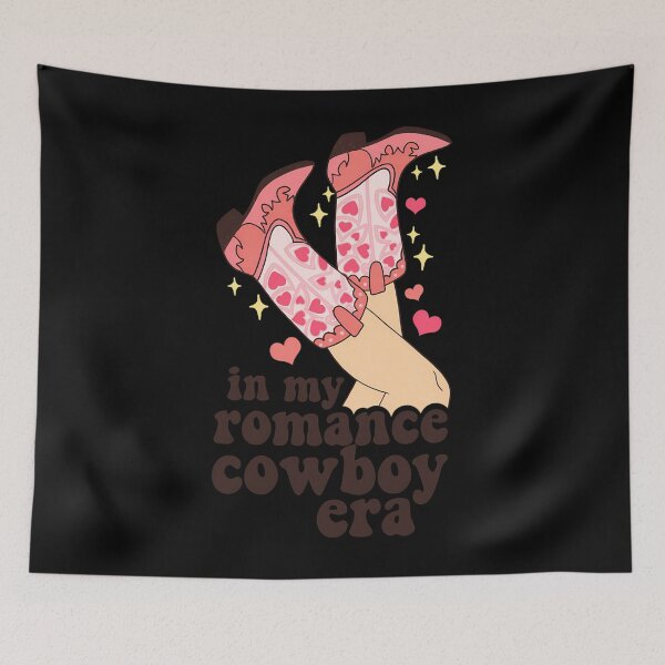 Item preview, In My Cowboy Romance Era Pink Graphic designed and sold by tbswtkawwz11.