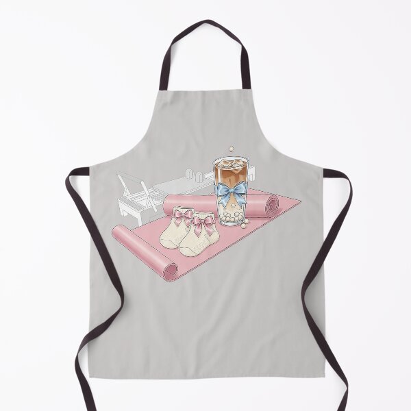 Item preview, Coquette Pilates Mom Era Illustration Yoga Mat designed and sold by SholoStudio.
