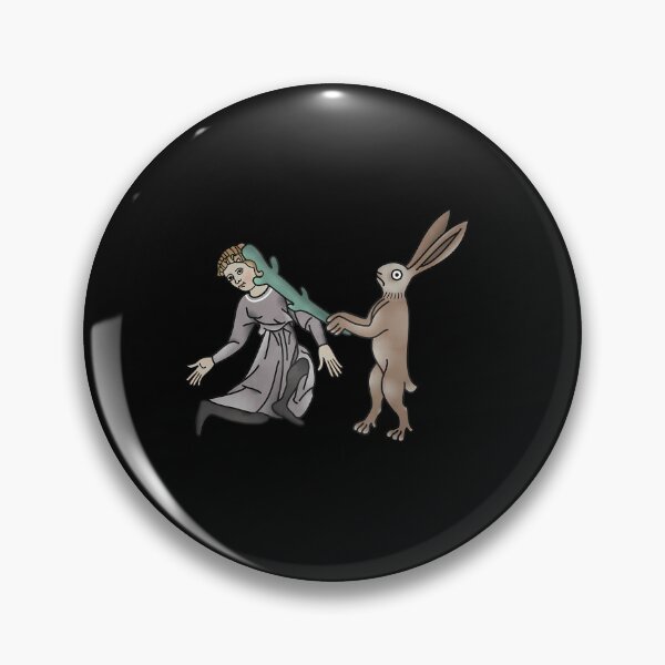 Item preview, Funny Medieval Bonk Rabbit Meme Art designed and sold by tbswtkawwz11.