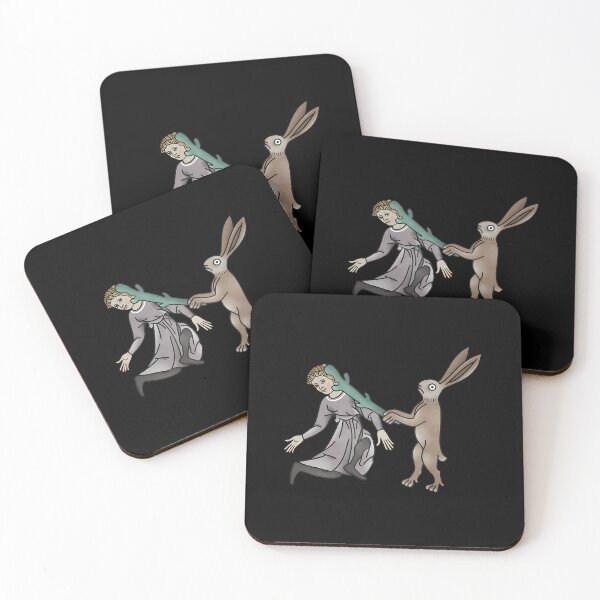 Item preview, Funny Medieval Bonk Rabbit Meme Art designed and sold by tbswtkawwz11.