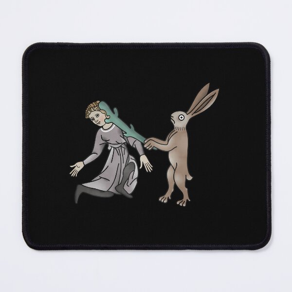 Item preview, Funny Medieval Bonk Rabbit Meme Art designed and sold by tbswtkawwz11.
