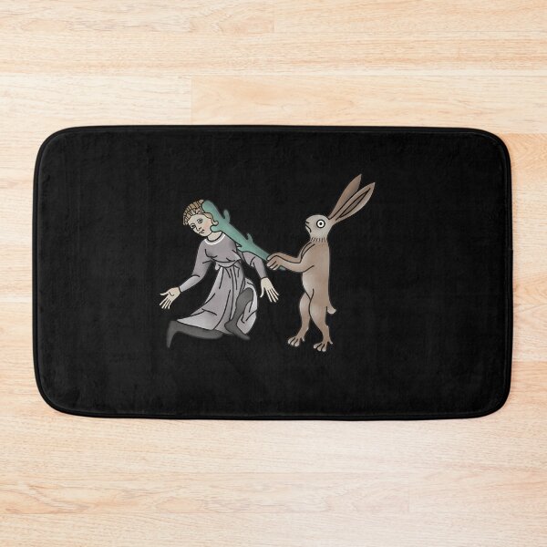 Item preview, Funny Medieval Bonk Rabbit Meme Art designed and sold by tbswtkawwz11.