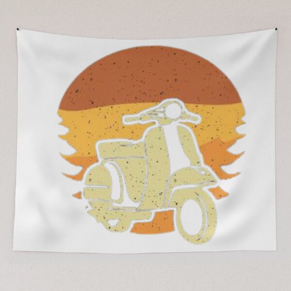 Item preview, Vintage Retro Sunset Scooter Graphic designed and sold by KrisGraphic45.