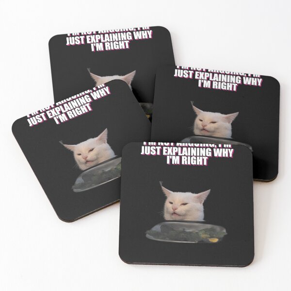 Item preview, I'm Not Arguing, I'm Just Explaining Why I'm Right - Funny Cat Meme designed and sold by fraseslocas77.