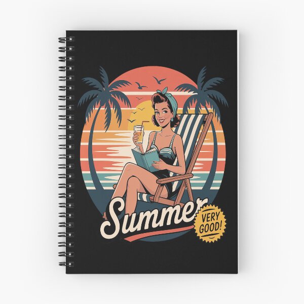 Item preview, Book Girl Tropical Summer Bookish Beaches Vacation designed and sold by SignaturalGen.