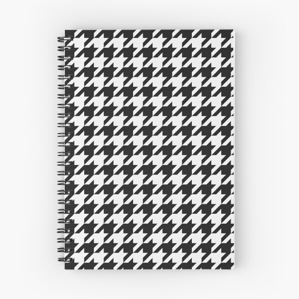Item preview, Black And White Houndstooth Pattern designed and sold by pattern-archive.