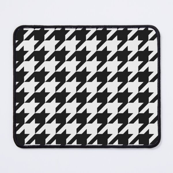 Item preview, Black And White Houndstooth Pattern designed and sold by pattern-archive.