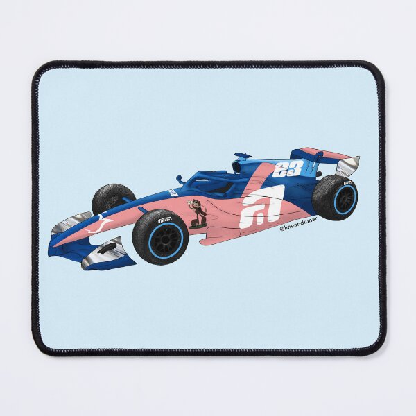 Item preview, Alex Albon F1 Car Livery designed and sold by lineandlunar.