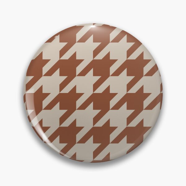 Item preview, Copper And Sand Houndstooth Pattern designed and sold by pattern-archive.