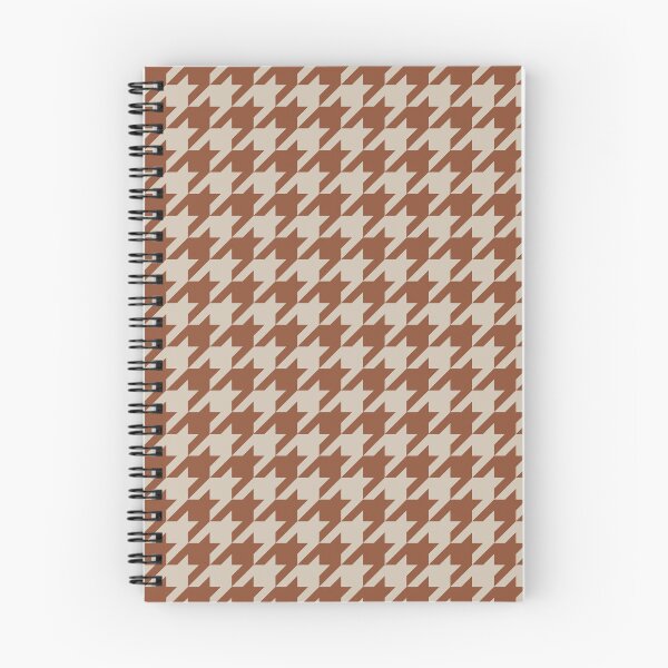 Item preview, Copper And Sand Houndstooth Pattern designed and sold by pattern-archive.