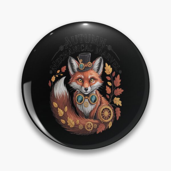 Item preview, Autumn Mechanical Marvel Steampunk Fox Adventure designed and sold by LacostCarl.