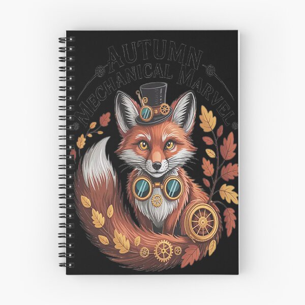 Item preview, Autumn Mechanical Marvel Steampunk Fox Adventure designed and sold by LacostCarl.