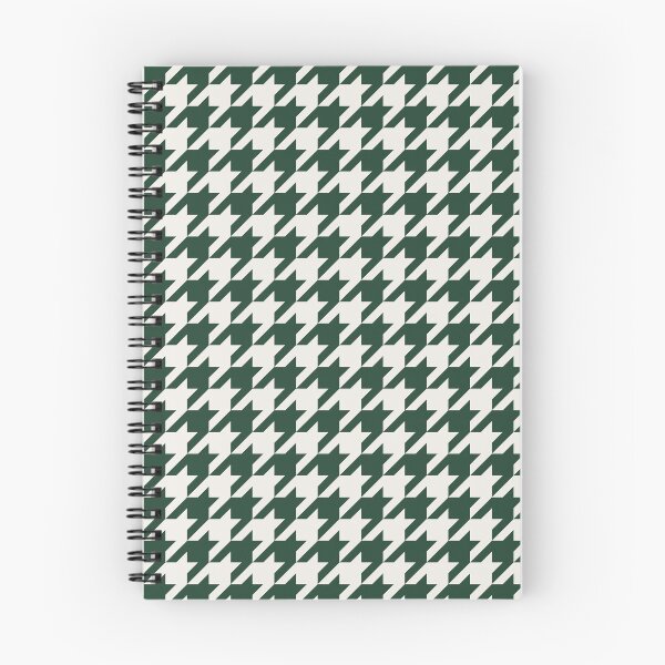 Item preview, Green And Cream Houndstooth Pattern designed and sold by pattern-archive.