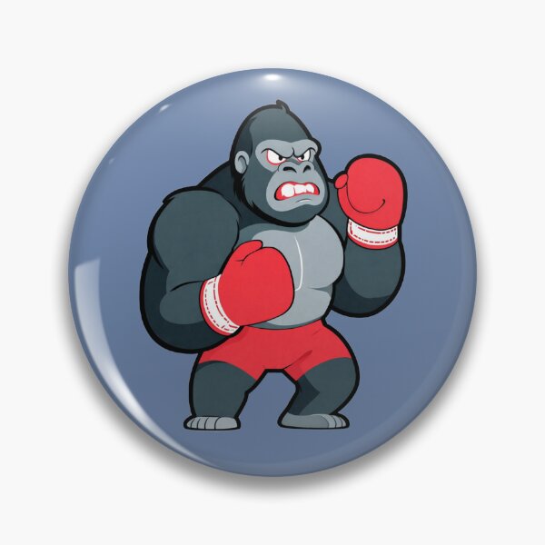 Item preview, Gorilla Boxing | Strong Fighter Ape | Aggressive Animal Design designed and sold by Droosam.