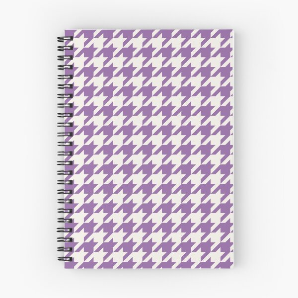 Item preview, Purple And Cream Houndstooth Pattern designed and sold by pattern-archive.