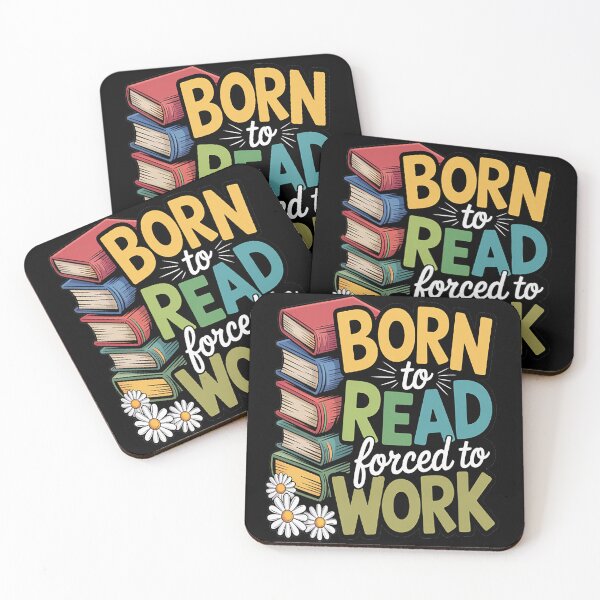 Item preview, Born To Read Forced To Work Book Love designed and sold by SignaturalGen.