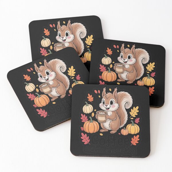 Item preview, Autumn Vibes Coffee Makes Me Nutty designed and sold by LacostCarl.