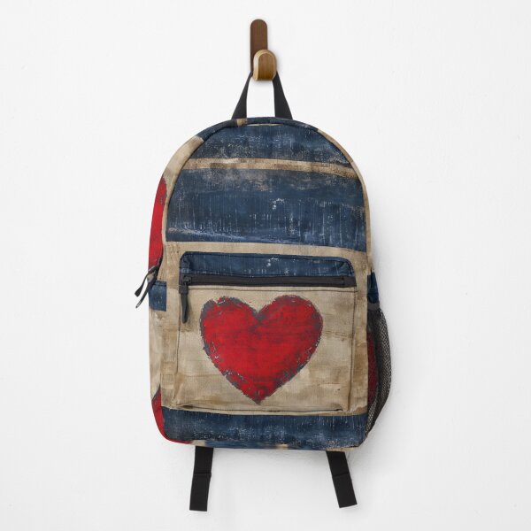 Item preview, Minimalist Heart Stripe Wall Art Neutral Abstract Love Print designed and sold by NarjaShop.