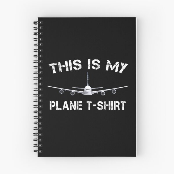 Item preview, This Is My Plane A380 Funny Aviation Shirt designed and sold by Emberglowo.